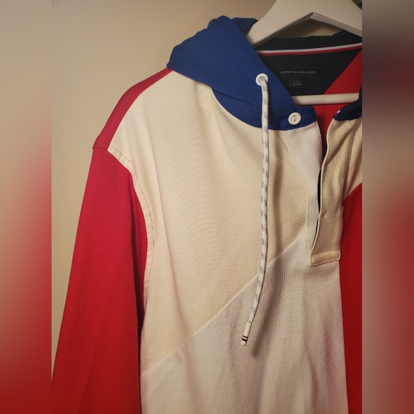 Tommy Hilfiger Colourblock Hoodie - Picture 2 of 5